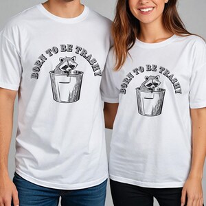T-shirt wasbeer grappig shirt wasbeer schattig dier T-shirt, uniek cadeau-idee voor dierenliefhebbers, shirt wasbeer voor mannen en vrouwen, T-shirt wasbeer