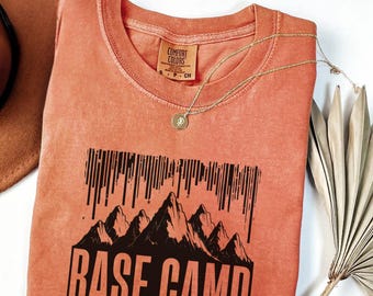 T-shirt bergwandelaar, T-shirt voor outdooravontuur, cadeau voor natuurliefhebber