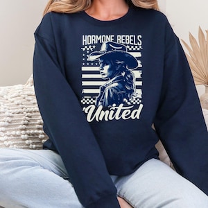 Menopause Sweatshirt, Menopause Gift Idea Crewneck Jumper, Menopause Humor Top for Friend , Sister Menopause Awareness Apparel Gift for Her