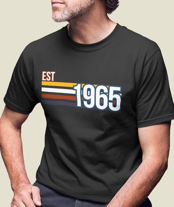 1965 Limited Edition T-Shirt Vintage Qualität Alle Originalteile 60. Geburtstag Geschenk 1965 Geboren 60 Jahre Alte Geschenkideen Einzigartiges T -Shirt