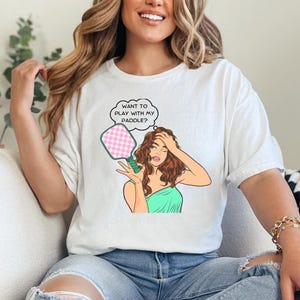 面白いピックルボールTシャツ：ユーモラスな二重の意味を持つTシャツ