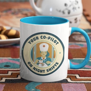 Tazza da caffè per infermiere, regalo per infermiere, apprezzamento per infermiere, laurea per infermiere, regalo per infermiere, tazza per operatori sanitari, 11 once