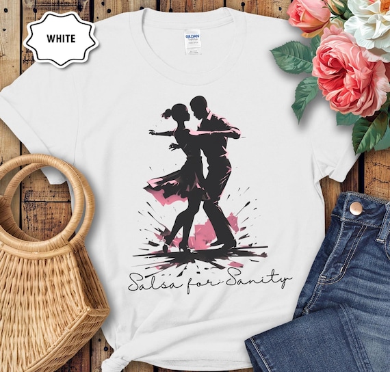 Salsa Dancing Tee, Salsa Dancer T-shirt Gift - Etsy Israel