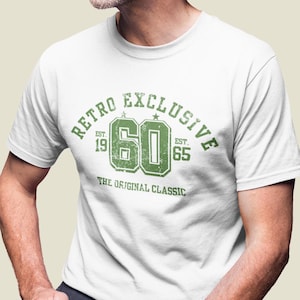 Vintage 1965 T-Shirt 60th Birthday Gift for Men, 60th Birthday tShirts, Born in 1965 Tee ,60th Birthday Gifts Ideas Man,60 Birthday Shirt