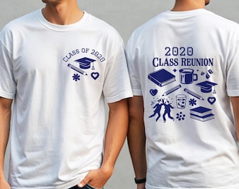 カスタム同窓会Tシャツ：同窓会グループTシャツ、高校大学