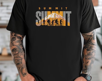 キリマンジャロ山Tシャツ、ユニセックスハイカーシャツ、登山者ギフトTシャツキリマンジャロ山サミット、キリマンジャロ山TシャツキリマンジャロタンザニアTシャツ