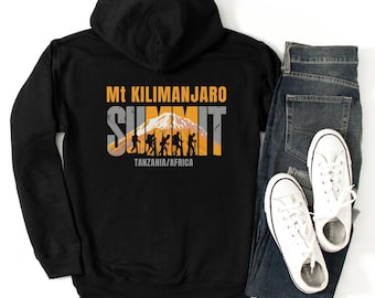 キリマンジャロハイカーパーカー：タンザニア登山家へのギフト