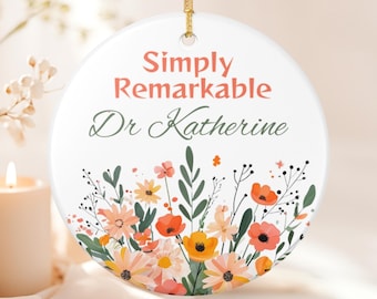 Doctor Appreciation Keepsake Ornament Gift for Doctor