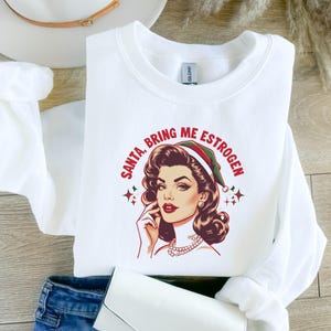 Menopause Sweatshirt, Menopause Gift Idea Crewneck Jumper, Menopause Humor Top for Friend , Sister Menopause Awareness Apparel Gift for Her