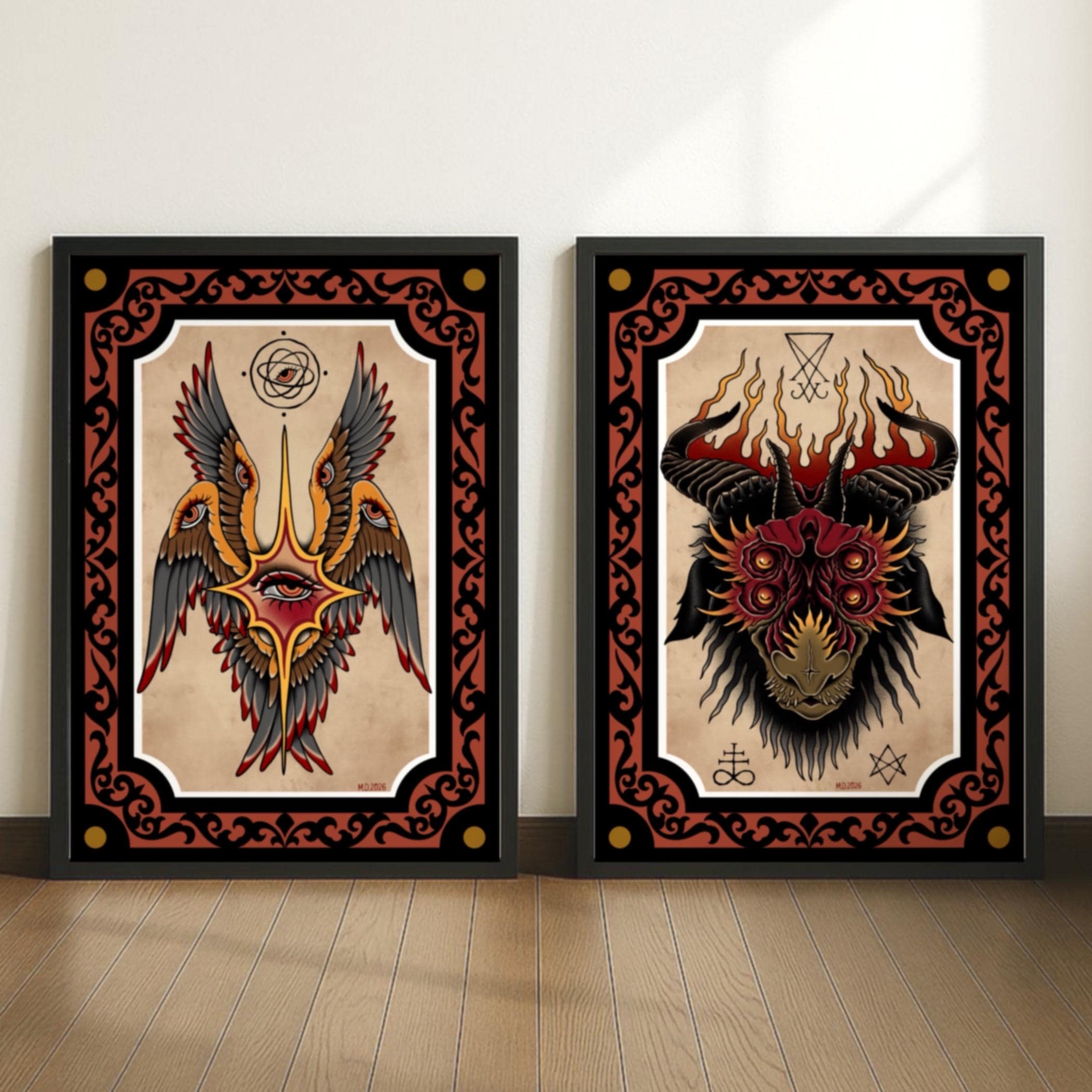 Seraph tattoo - Etsy 日本