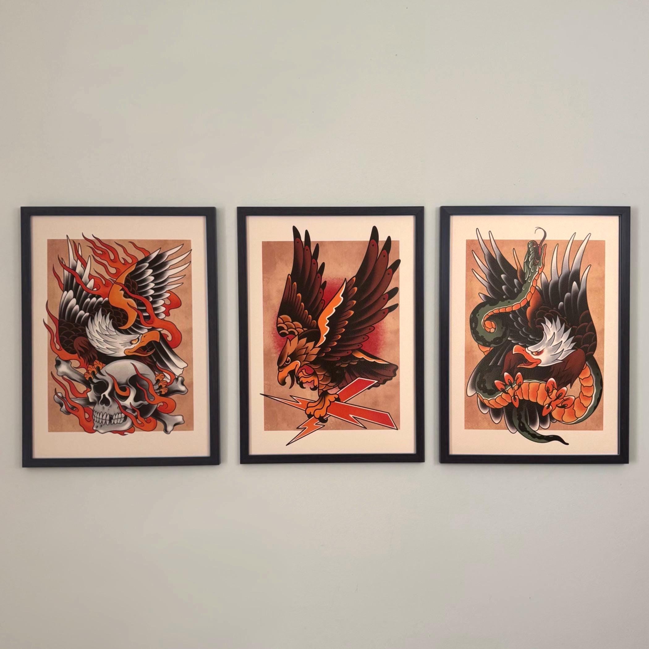 Tattoo flash picture - Etsy Österreich, image size:2100x2100