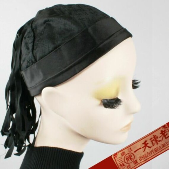 Vintage Antique 1920s Black Chinese Emperor Ponyta