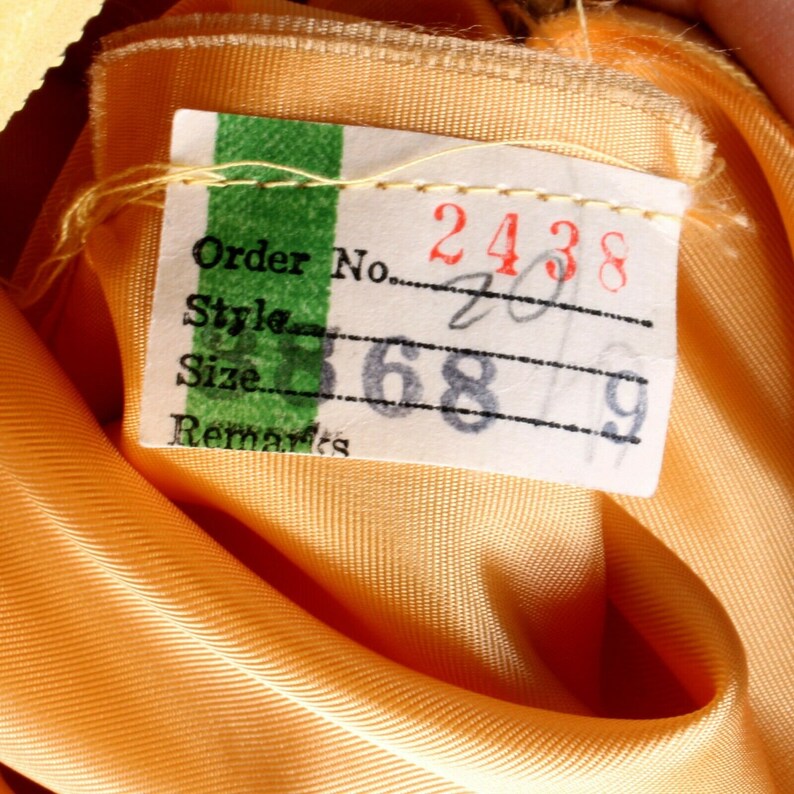 S Vintage 1960s Gold Yellow Chiffon Satin Maxi Airy Cocktail Dress Empire 60s