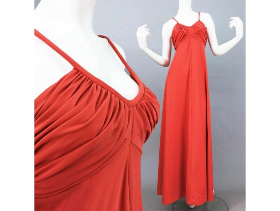 xs 1970s hot pink pleated disco dress 70s does 50s style vintage clothing studio 54 disco dress new leaf by samir