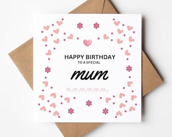 Stuff4 Biglietto di auguri per il 40° compleanno della mamma – World's Most Amazing Mum – Biglietto di auguri per il 40° compleanno della mamma da