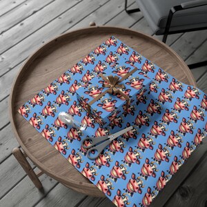 Wrapping Paper, Cow Gift Wrap for Any Occasion, Funny Cow Design, Birthday Gift Wrap, Holiday Wrapping Paper, Cute Animal Print