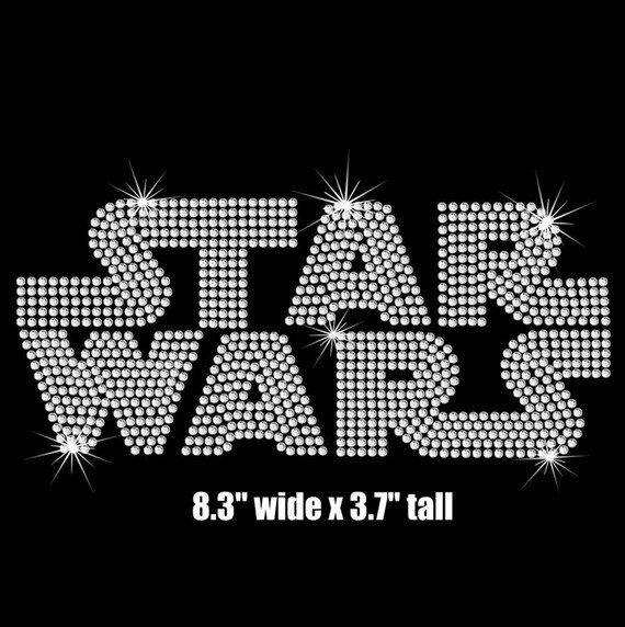 スター・ウォーズ アイロンプリントStar Wars Iron-on Print 8.3