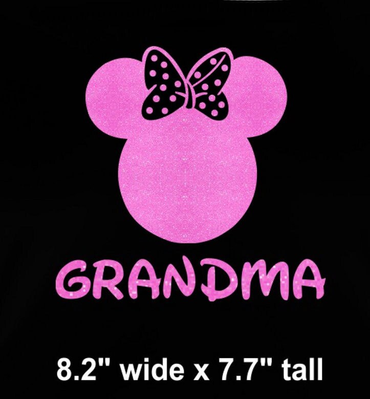 Download Minnie Mouse Grandma SVG JPEG instant digital file ...
