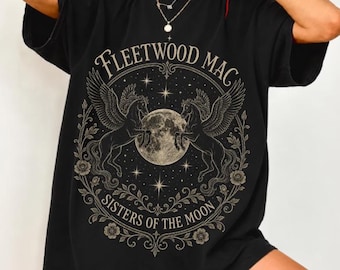 Fleetwood Mac 'Sisters of the Moon' Vintage Rock T-Shirt