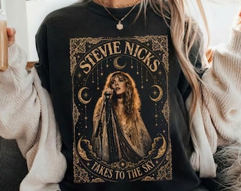 Singer Portrait Tee | Vintage Moon Graphic T-shirt