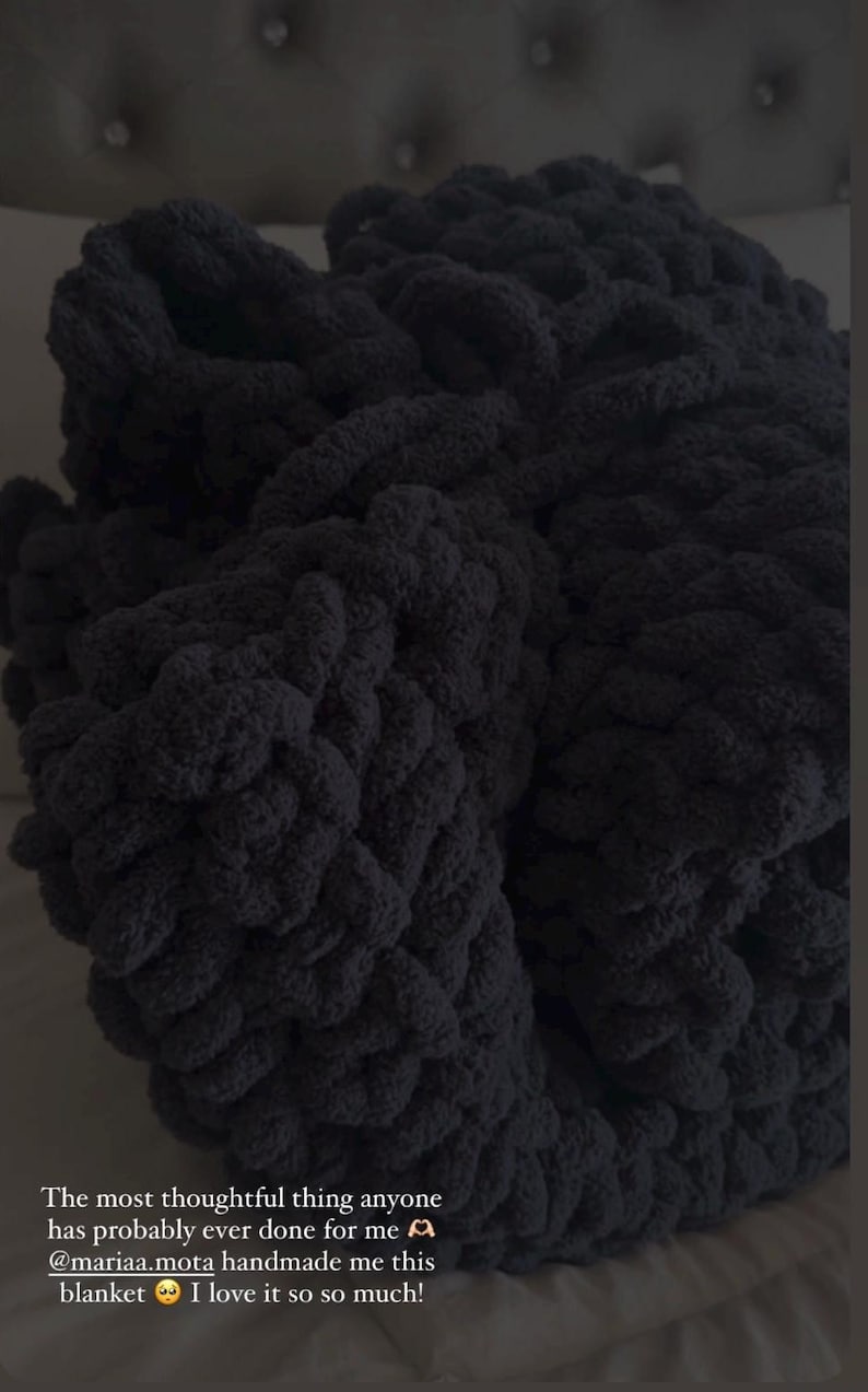 Crochet Blanket FULL SIZE Etsy