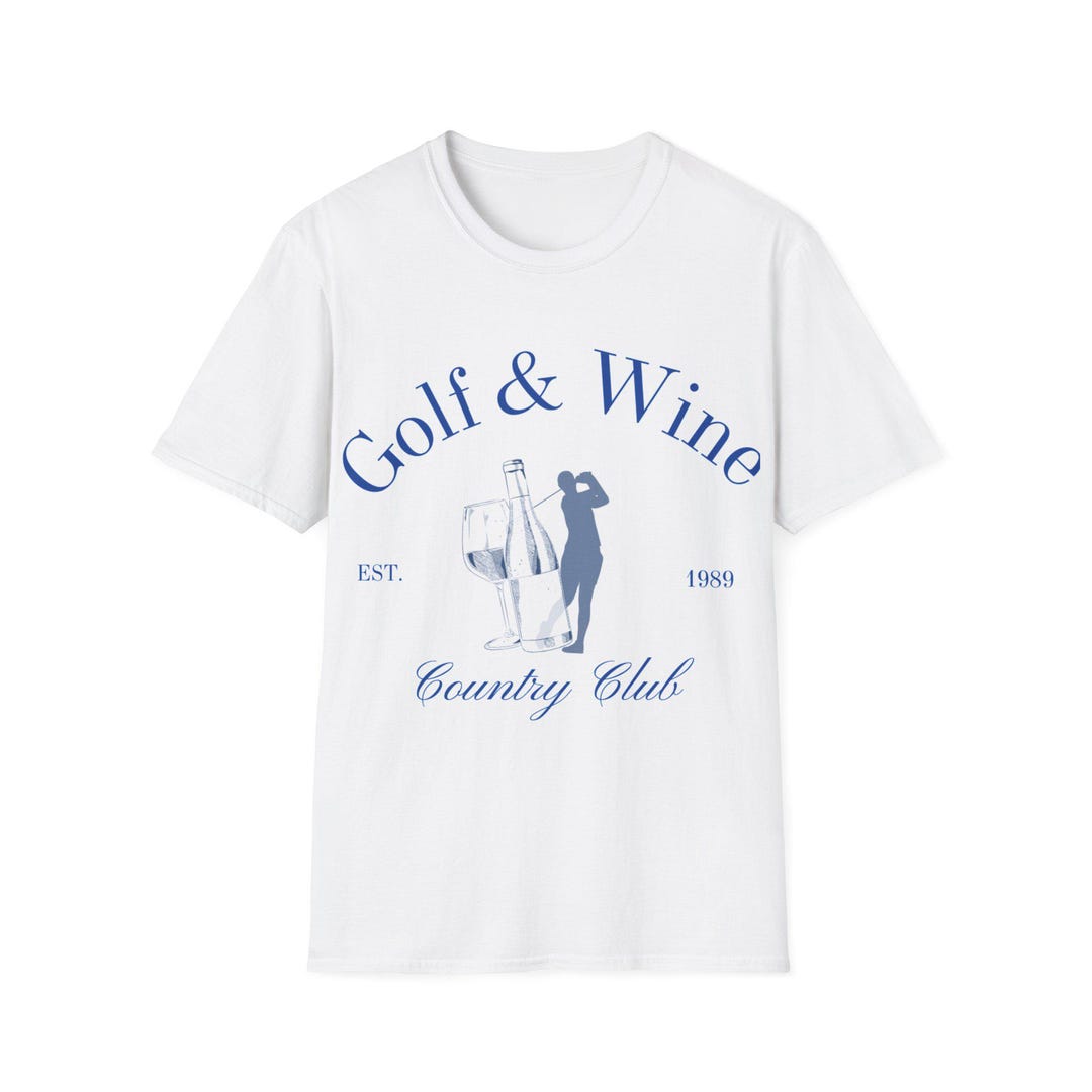 Country Club Vintage Print Tee - 2 Colors