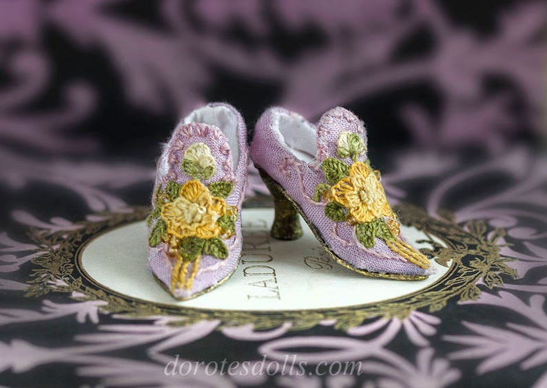 PDFtutorial Rococo Inspired Doll Shoes image 5