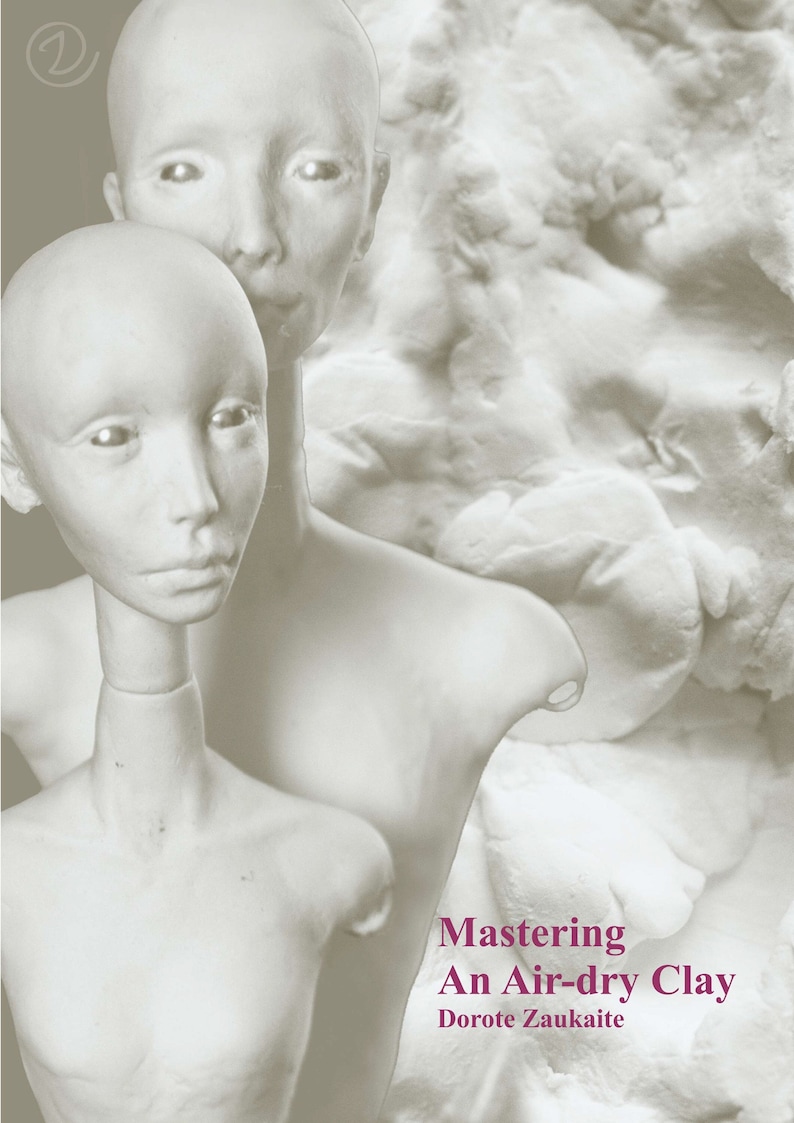 How to work with an air dry clay e-book image 1