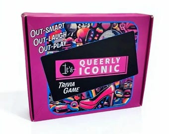 It's Queerly Iconic: The Ultimate LGBTQ+ Pop Culture & Trivia Card Game