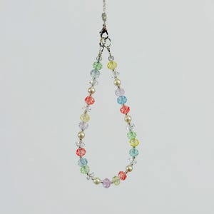 Regenbogen Kristall Perlen Anhänger : Perle Armband