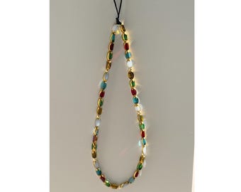 Phone Charm Strap, Phone Strap, Beaded Phone Charm, Y2K Cute Phone Charm Strap, Phone Strap, Beaded Phone Charm, Y2K Cute