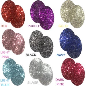 Einfach Aufbügeln Glitzernde Pailletten Ellenbogen Patches