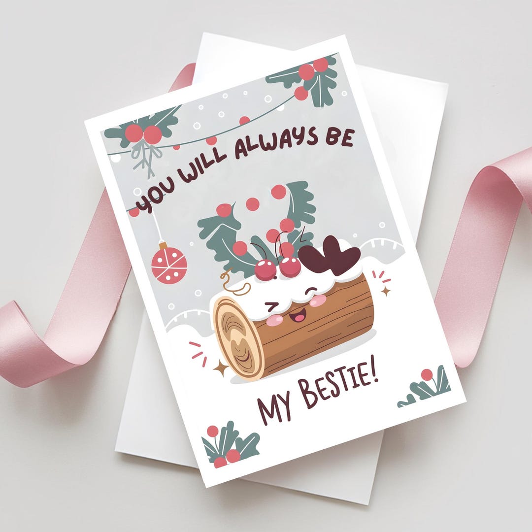 Best Friend Card, Funny Best Friend Card, Cute Pun Friendship Card ...