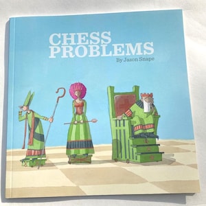 Recueil de poèmes illustrés Problèmes d'échecs, 7 1/2" x 7 1/2"