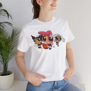 Power Puff Girls Custom Graphic Tee