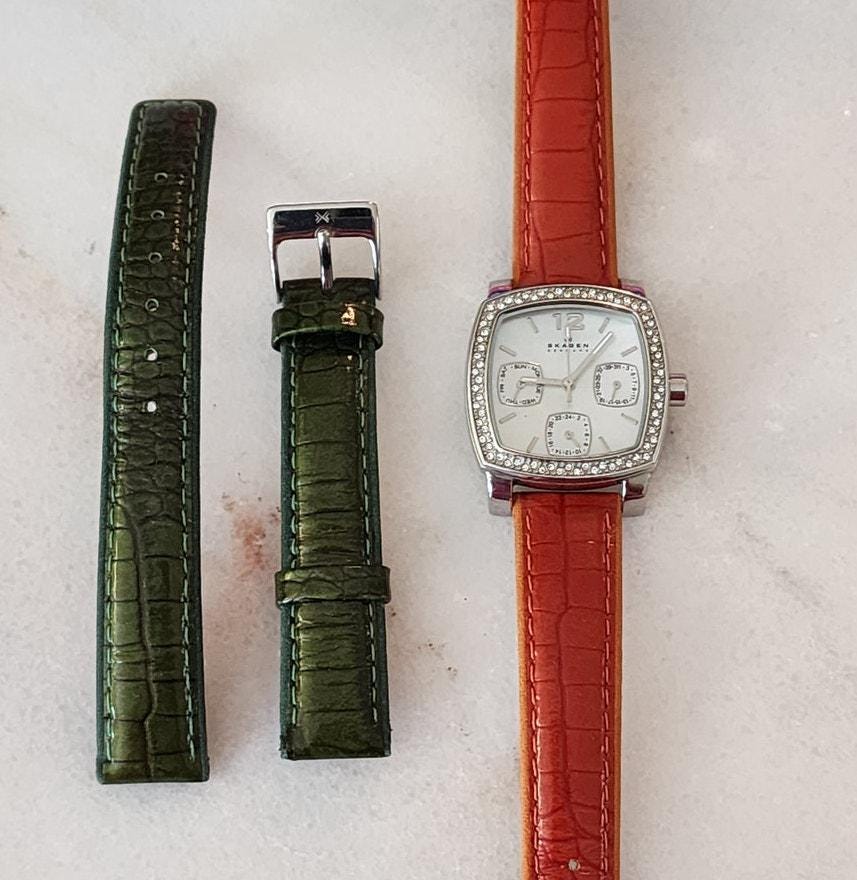 Skagen Crystal Watch - Etsy display picture 1