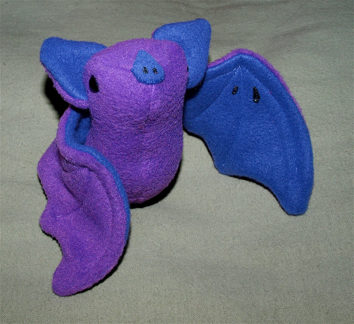 Fruit Bat Plushie Grape Bat Kawaii Grape Purple Plush Etsy UK
