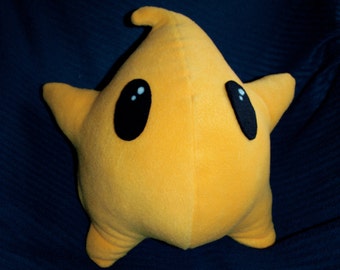 Luma Love - 13" Plush Luma Star with glow in the dark eyes LARGE