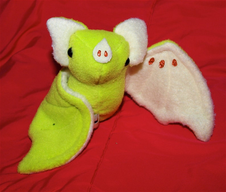fruit bat plush
