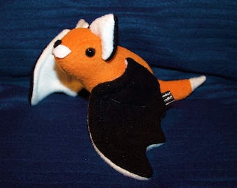 Flying Fox Bat Plushie - Plush Fox Bat, Kawaii, bat, anime