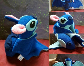 Lilo and Stitch inspired plush bat