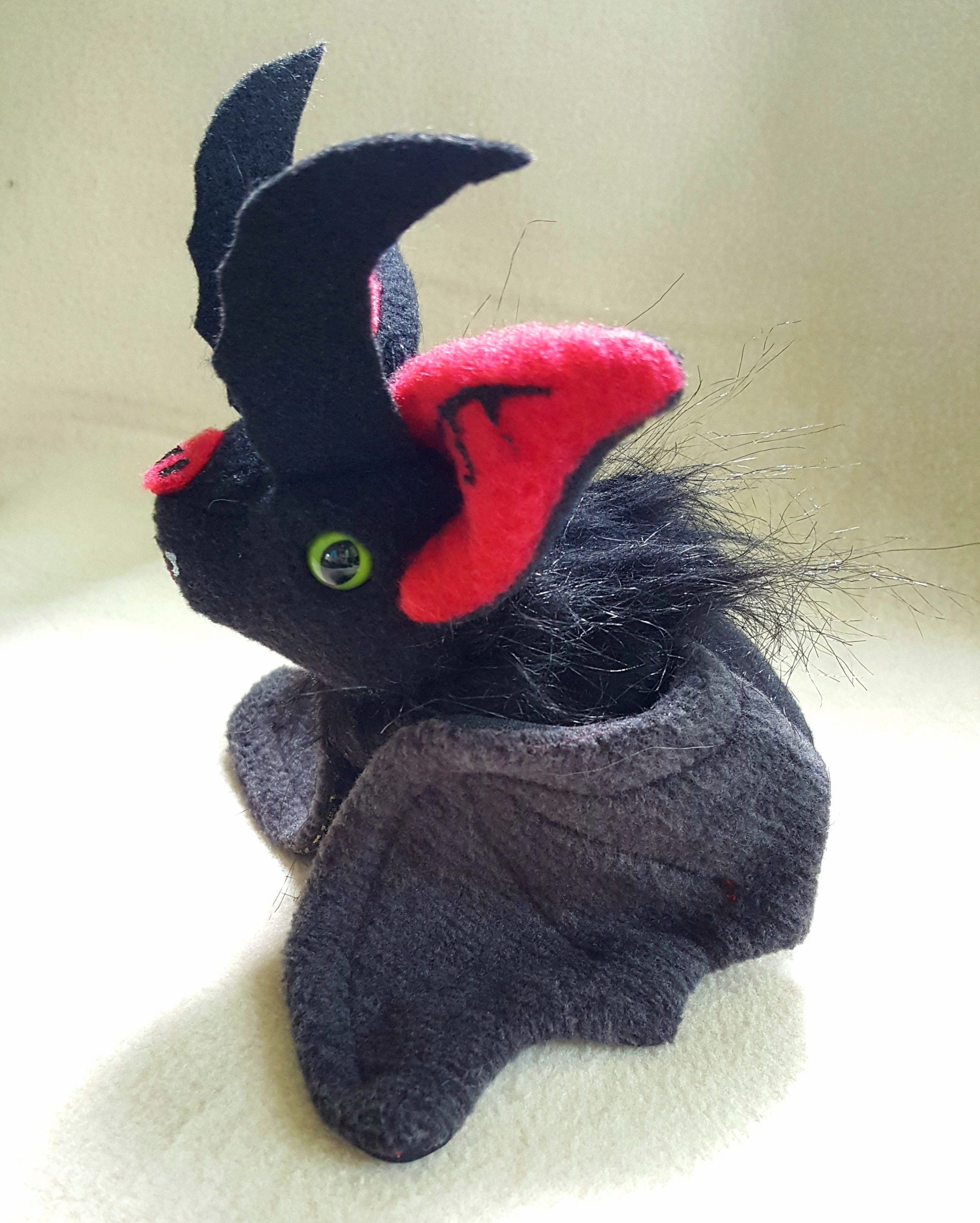 Krampus Bat plush - Halloween and Cristmas special edition bat