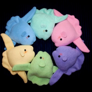 Pick a Color Mola Mola, Sunfish Plush, Pacific, ocean, sea, fish