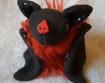 Bat Outta Hell - bat plushie parody of Crowley