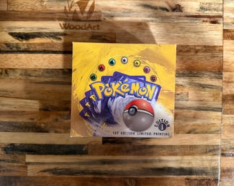 PROXY 1st Edition Pokemon Booster Box - Etsy