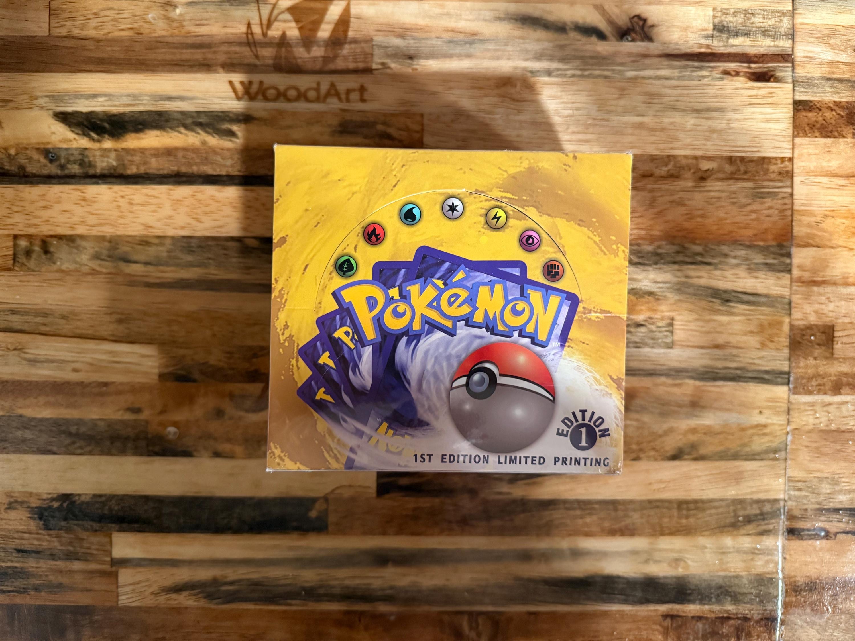 PROXY 1st Edition Pokemon Booster Box - Etsy