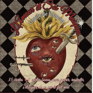 L’Amour et Ses Masques - Oracle d’Amour - 35 cartes + 5 bonus à imprimer.
