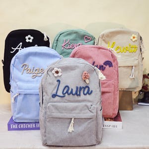 Sac à dos personnalisé pour enfant, sac à dos personnalisé pour enfant, cartable pour bébé, sac à dos personnalisé pour enfant, cadeau d'anniversaire pour enfant, sac enfant