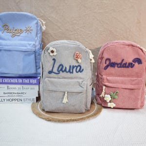 Sac à dos personnalisé pour enfant, sac à dos personnalisé pour enfant, cartable pour bébé, sac à dos personnalisé pour enfant, cadeau d'anniversaire pour enfant, sac enfant