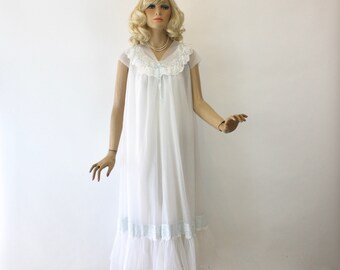 Chiffon Peignoir Set - Etsy
